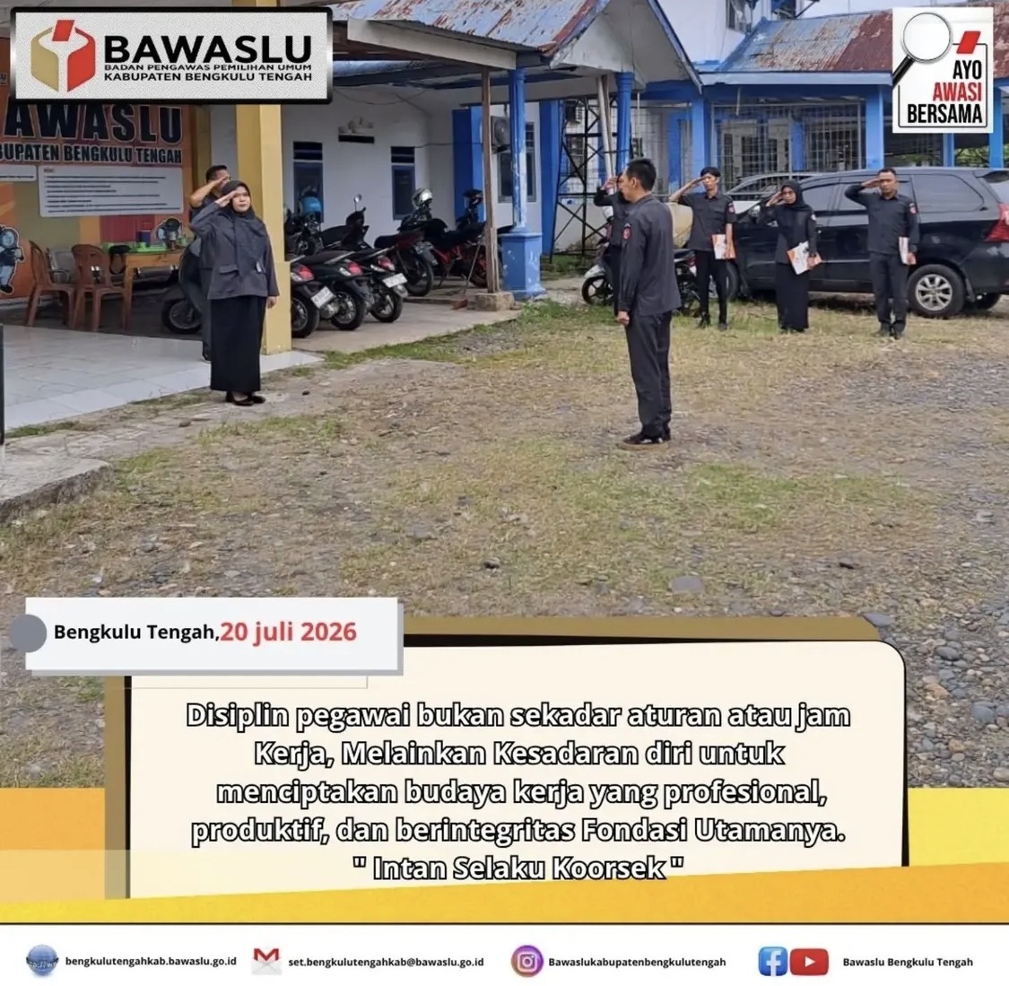 Apel Pagi 20 Juli 2026
