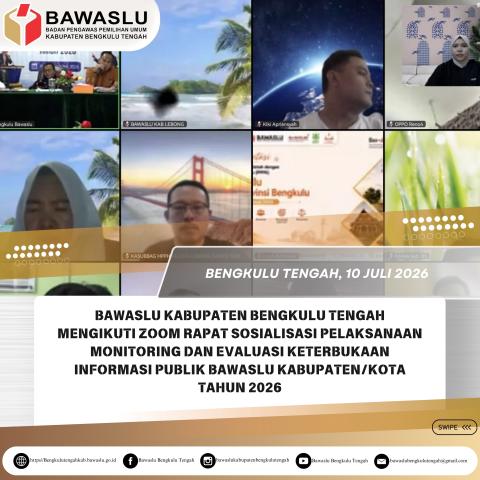 Zoom Sosialisasi Keterbukaan Publik