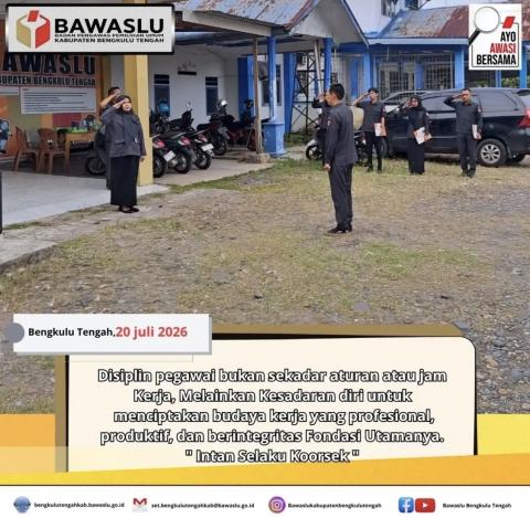 Apel Pagi 20 Juli 2026