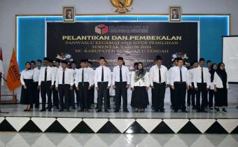 Peserta Pelantikan