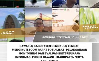 Zoom Sosialisasi Keterbukaan Publik
